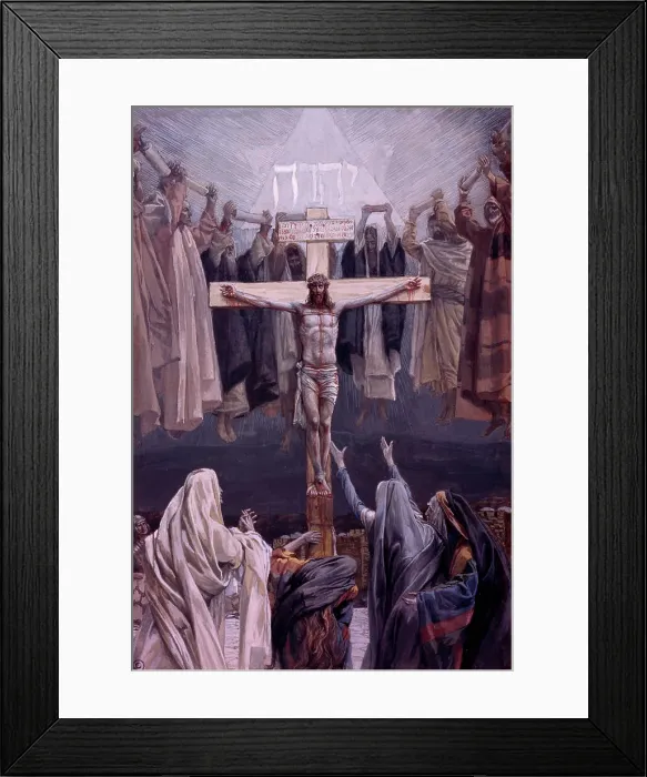 Framed Print : It Is Finished by Tissot