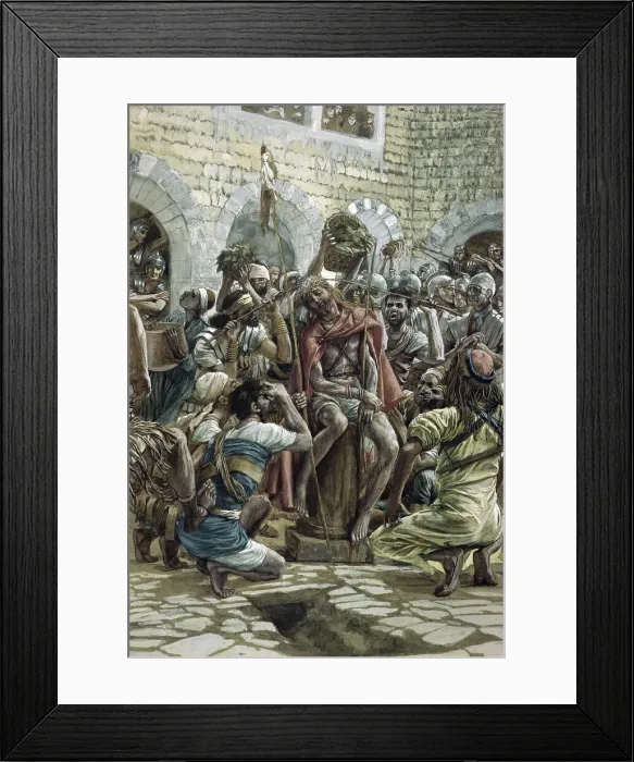Framed Print : The Crown of Thorns by Tissot Framed Print : The Crown of Thorns by Tissot