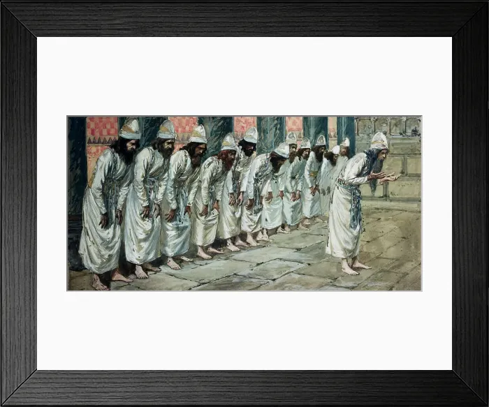 Framed Print : The Priests by Tissot