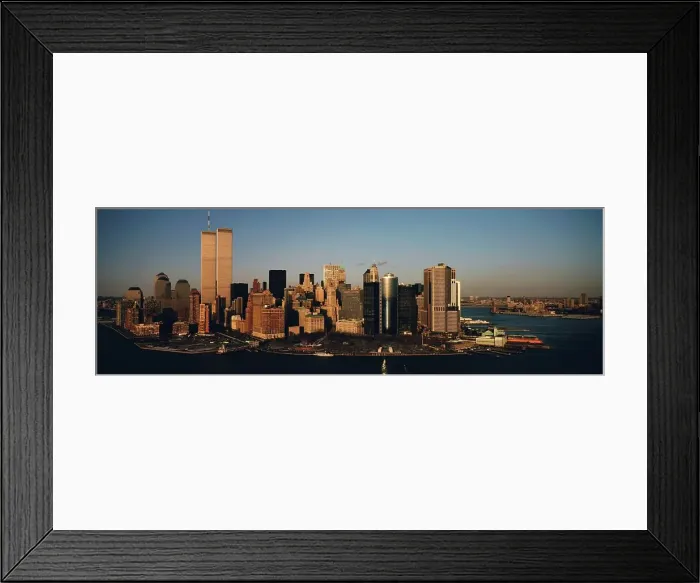 Framed Print : Buildings at the waterfront, World Trade Center Framed Print : Buildings at the waterfront, World Trade Center