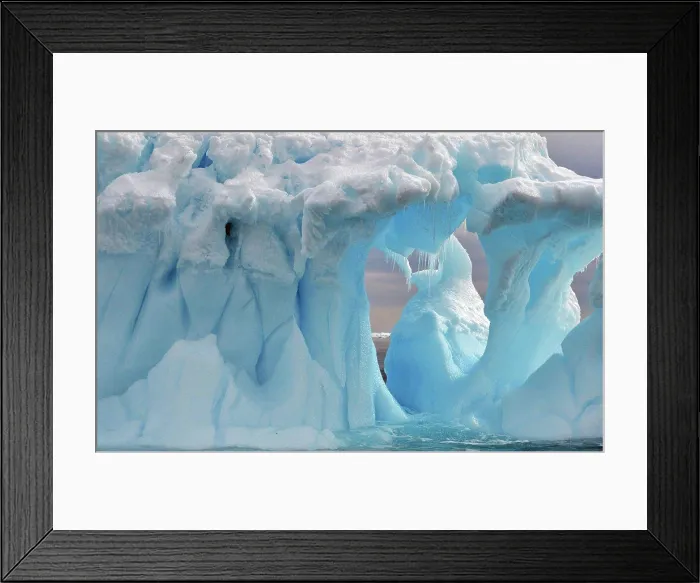 Framed Print : Antarctic Ice Framed Print : Antarctic Ice