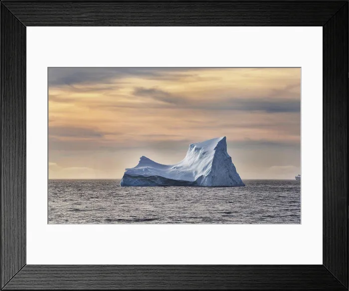 Framed Print : Antarctic Iceberg