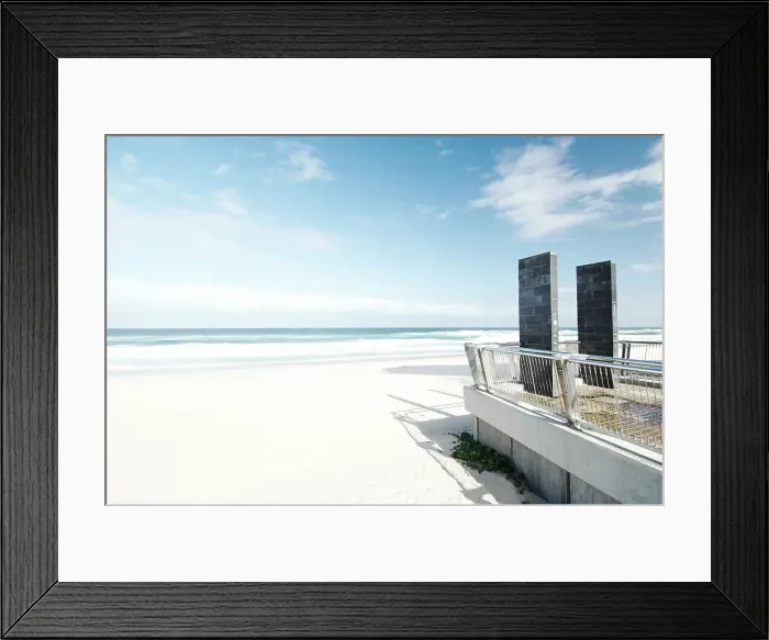 Framed Print : Balcony on the beach Framed Print : Balcony on the beach
