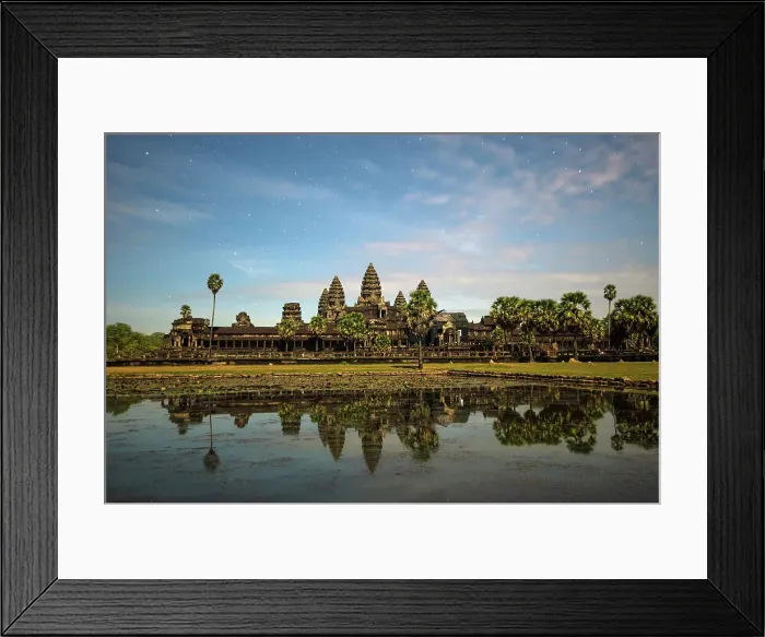 Framed Print : Cambodian Culture Temple - Building Cambodia