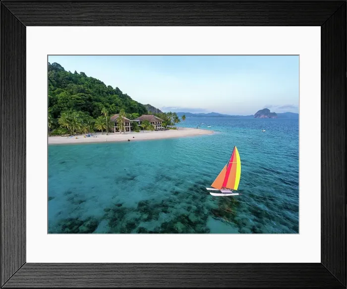 Framed Print : El Nido Resort Philippines. Lagen Miniloc Pangulasian Framed Print : El Nido Resort Philippines. Lagen Miniloc Pangulasian