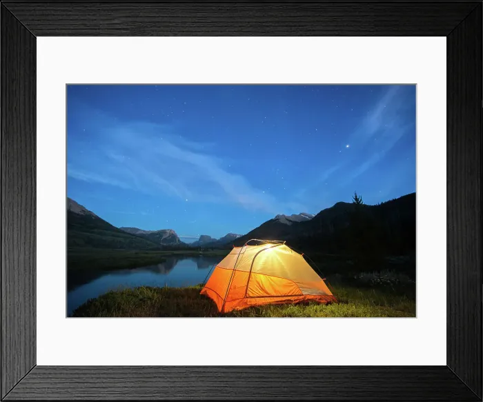 Framed Print : Big Agnes Camping Colorado Yeti Fjallraven Kavu