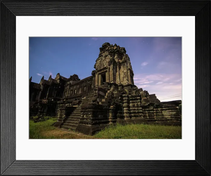 Framed Print : Cambodian Culture Temple - Building Cambodia