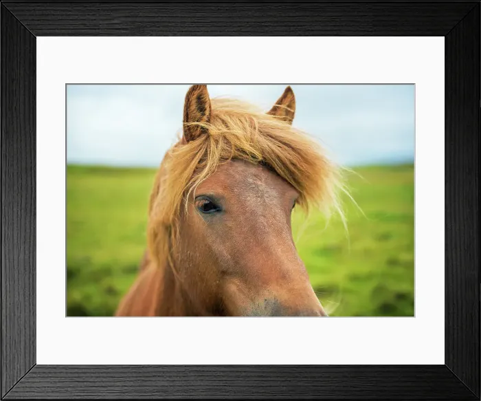 Framed Print : Iceland Waterfall Glacier Beautiful Landscape Framed Print : Iceland Waterfall Glacier Beautiful Landscape