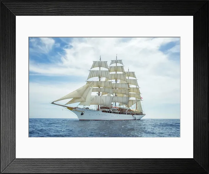 Framed Print : Sea Cloud Greece And Turkey Mediterranean Aegean Framed Print : Sea Cloud Greece And Turkey Mediterranean Aegean