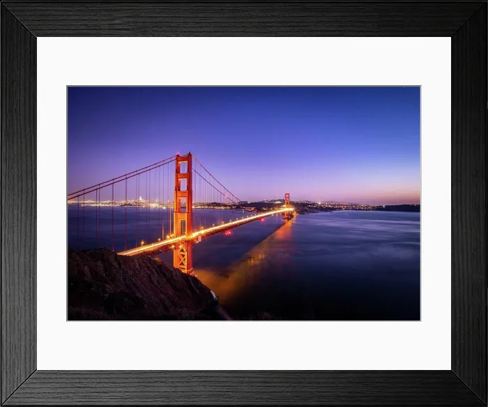 Framed Print : Golden gate bridge Framed Print : Golden gate bridge