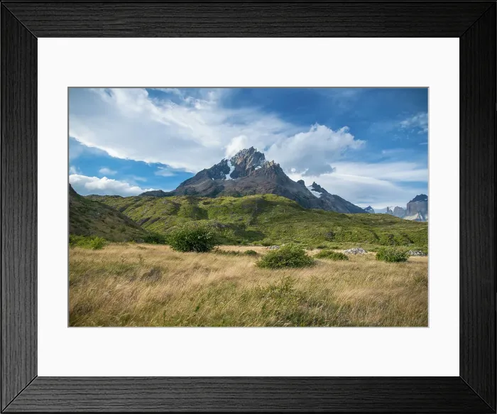 Framed Print : Torres del Paine Framed Print : Torres del Paine