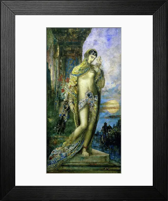 Framed Print : Song of Songs by Gustave Moreau Framed Print : Song of Songs by Gustave Moreau