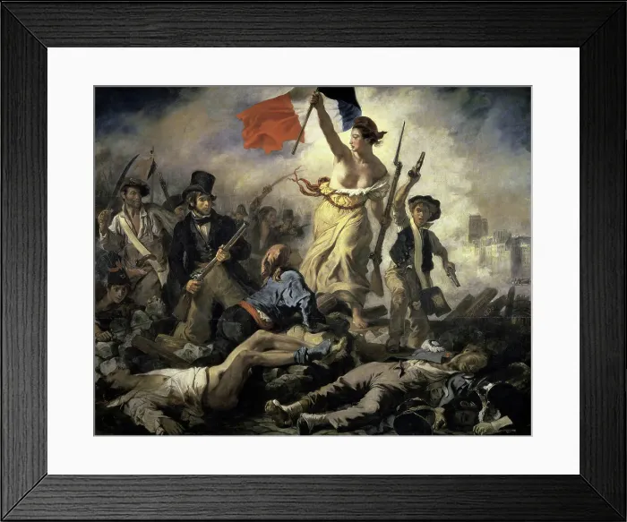Framed Print : Liberty Leading the People by Eugene Delacroix Framed Print : Liberty Leading the People by Eugene Delacroix