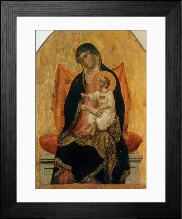 Framed Print : Madonna and Child by Paolo Veneziano Framed Print : Madonna and Child by Paolo Veneziano