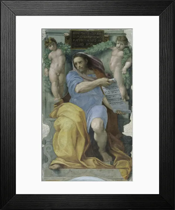 Framed Print : The Prophet Isaiah by Raphael Framed Print : The Prophet Isaiah by Raphael