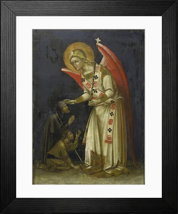 Framed Print : Archangel Gabriel by Guariento di Arpo