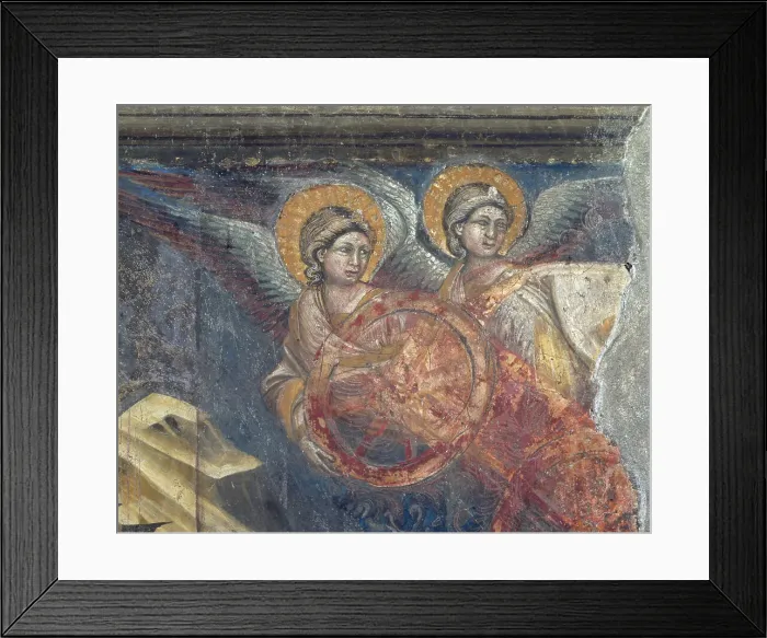 Framed Print : Angels by Guariento di Arpo Framed Print : Angels by Guariento di Arpo
