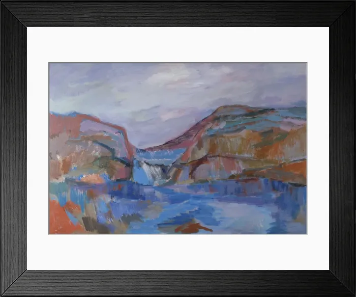 Framed Print : Landscape by Diana Ong Framed Print : Landscape by Diana Ong