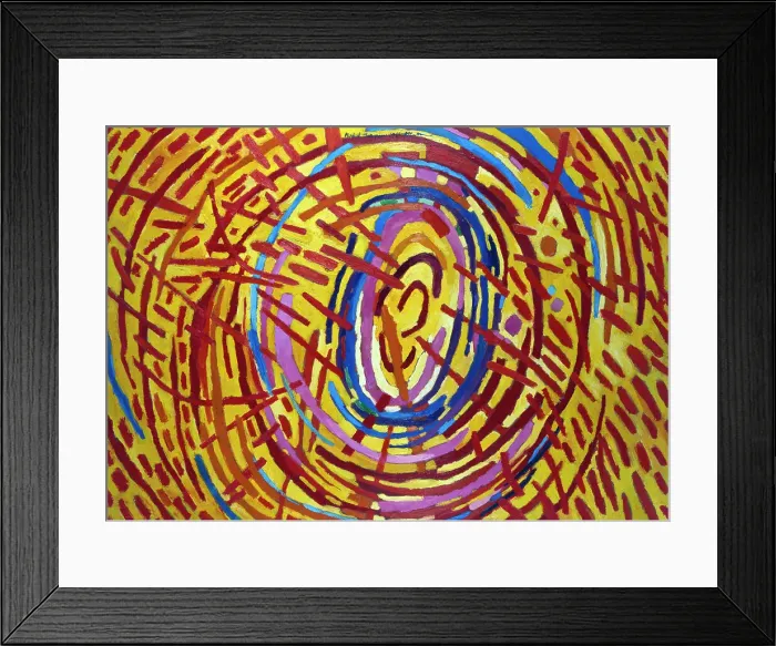 Framed Print : Magnetic Fields 110 by Mildred Thompson Framed Print : Magnetic Fields 110 by Mildred Thompson
