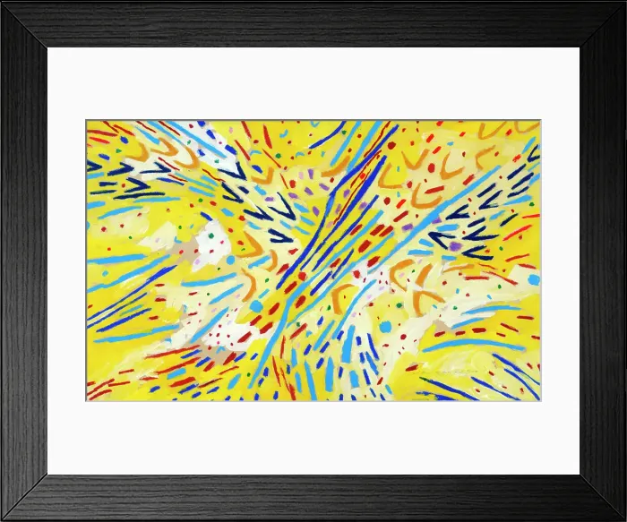 Framed Print : Magnetic Field II by Thompson Framed Print : Magnetic Field II by Thompson