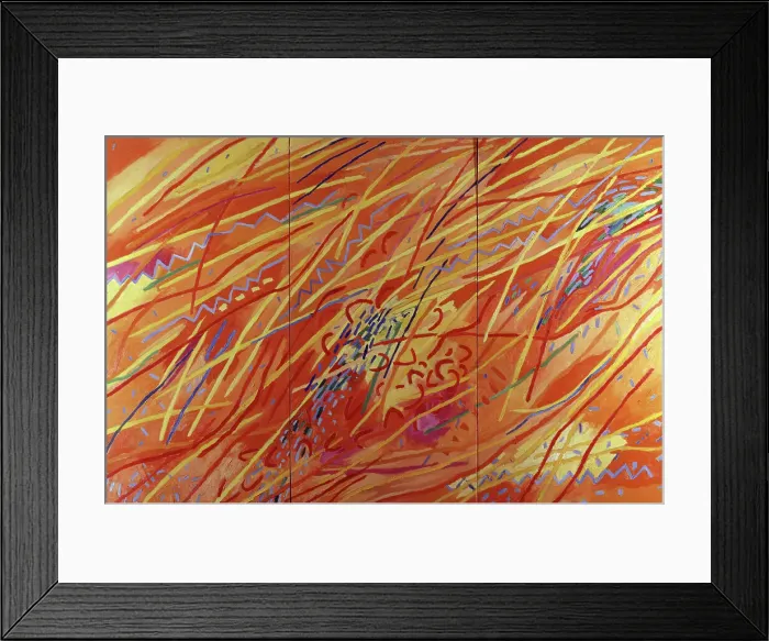 Framed Print : Music of the Spheres: Jupiter by Mildred Thompso Framed Print : Music of the Spheres: Jupiter by Mildred Thompso