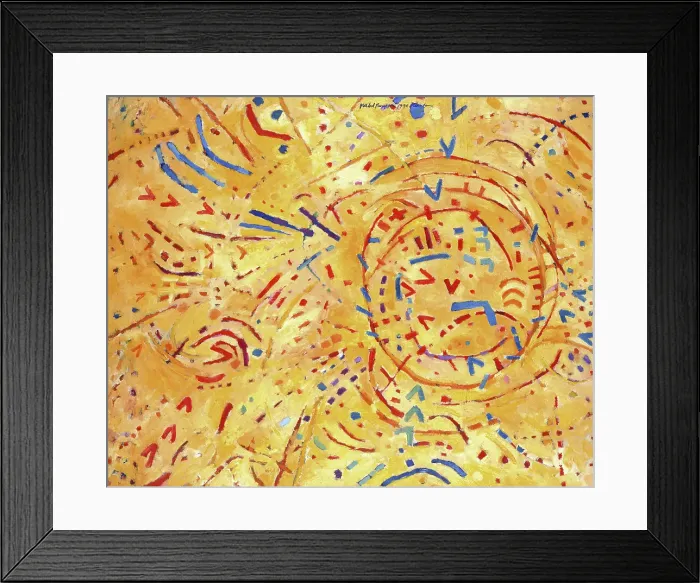 Framed Print : Magnetic Fields 107 by Thompson Framed Print : Magnetic Fields 107 by Thompson