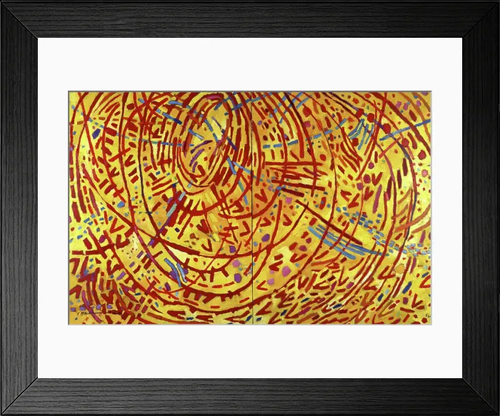 Framed Print : Magnetic Fields 101 by Mildred Thompson Framed Print : Magnetic Fields 101 by Mildred Thompson