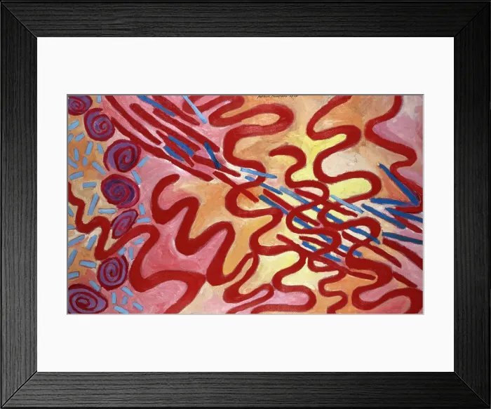 Framed Print : Heliocentric 16 by Thompson