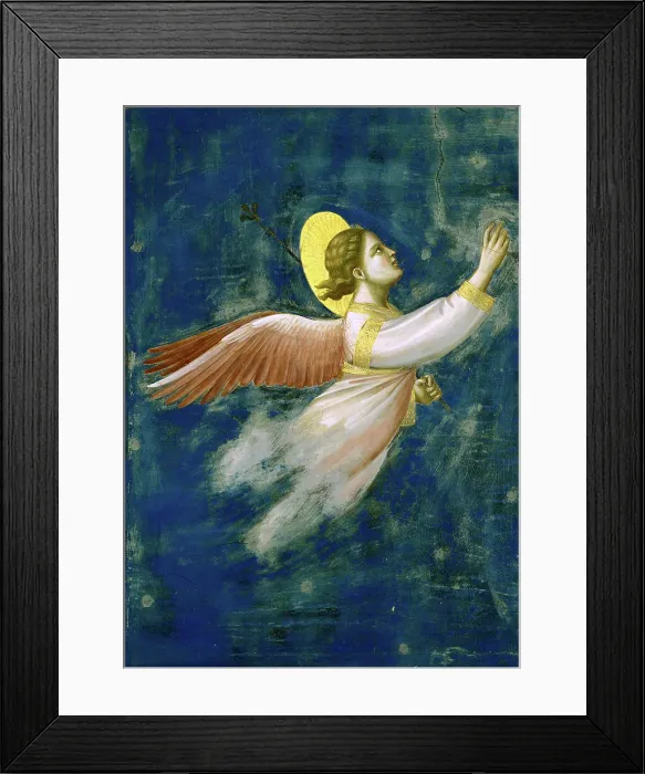 Framed Print : Joseph's Dream (Detail) by Giotto Framed Print : Joseph's Dream (Detail) by Giotto