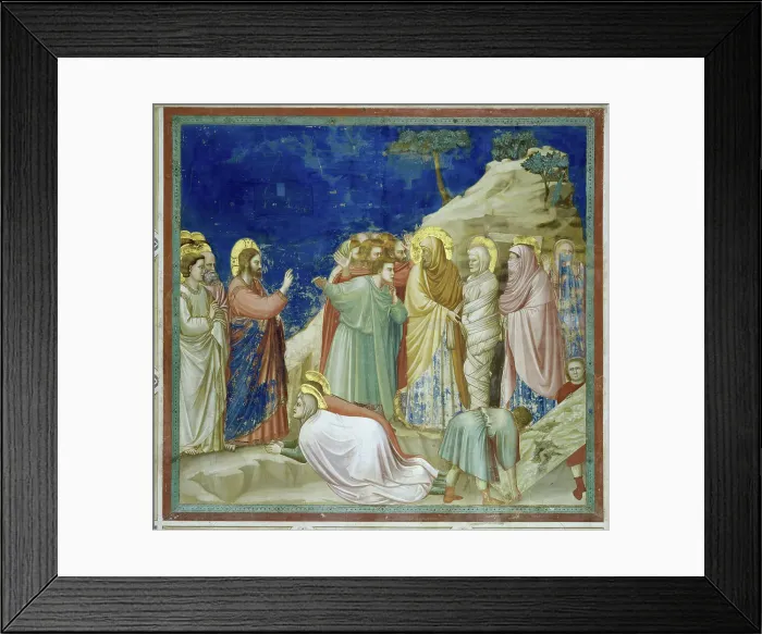 Framed Print : The Raising of Lazarus by Giotto Framed Print : The Raising of Lazarus by Giotto