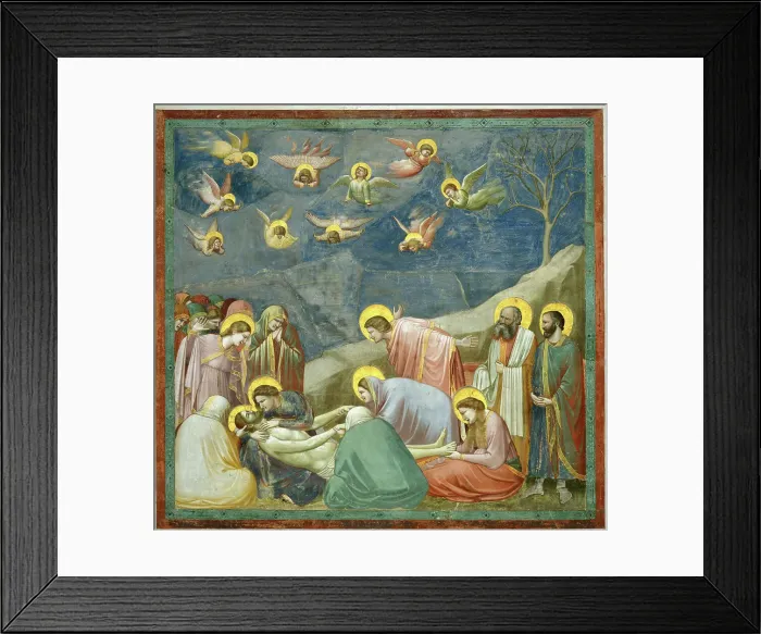Framed Print : The Lamentation by Giotto Framed Print : The Lamentation by Giotto