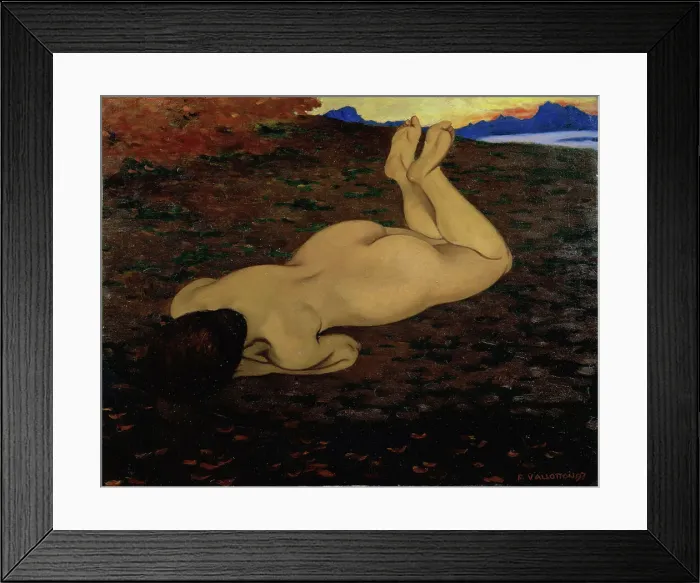 Framed Print : The Spring by Felix Edourd Vallotton Framed Print : The Spring by Felix Edourd Vallotton