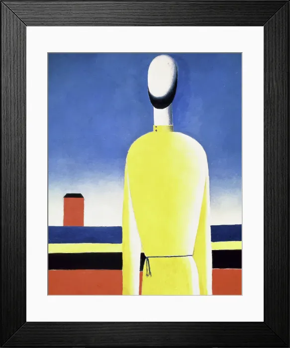 Framed Print : Complicated Anticipation by Kasimir Malevich