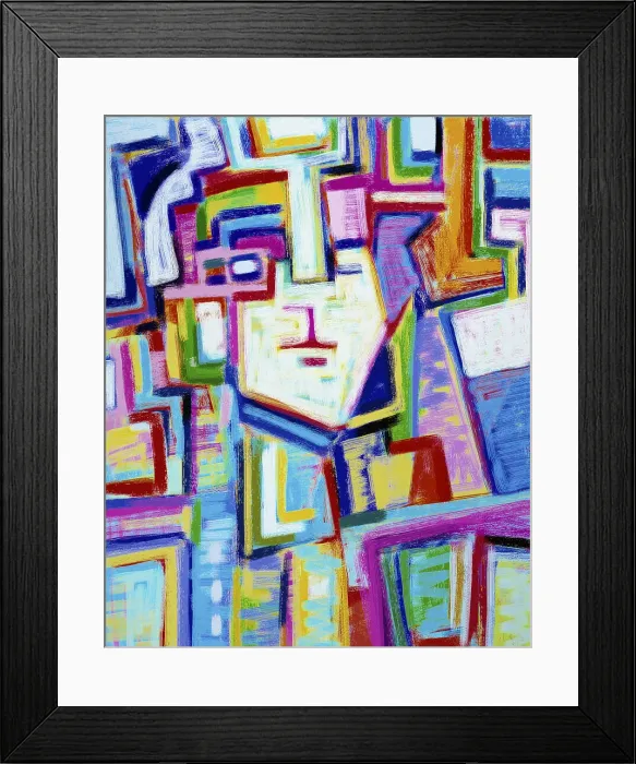 Framed Print : Mask by Diana Ong Framed Print : Mask by Diana Ong