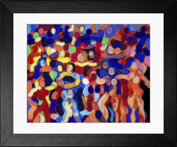 Framed Print : Ballroom by Ong Framed Print : Ballroom by Ong