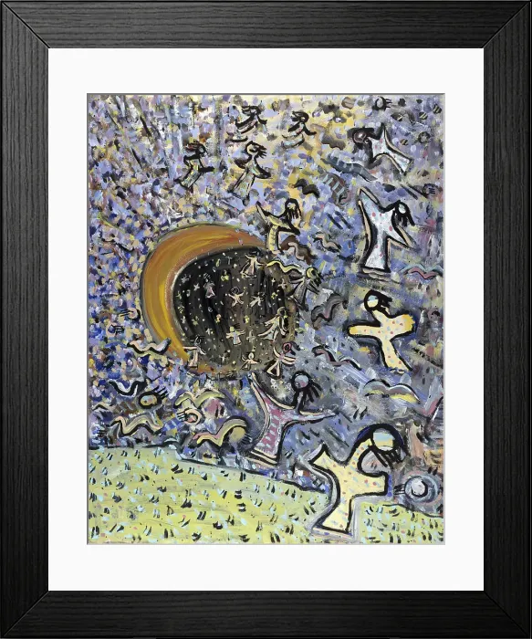 Framed Print : Venus Waxing by Peter Sickles Framed Print : Venus Waxing by Peter Sickles