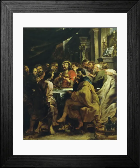 Framed Print : The Last Supper by Peter Paul Rubens Framed Print : The Last Supper by Peter Paul Rubens