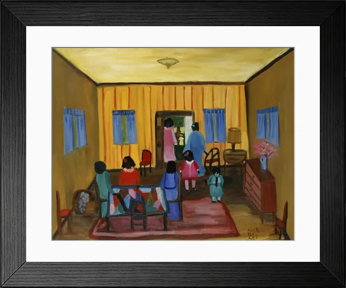 Framed Print : Quilting by Washington Framed Print : Quilting by Washington