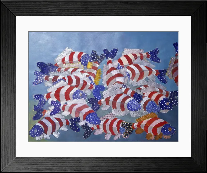 Framed Print : School of Betsy Ross by Whitehouse-Holm Framed Print : School of Betsy Ross by Whitehouse-Holm