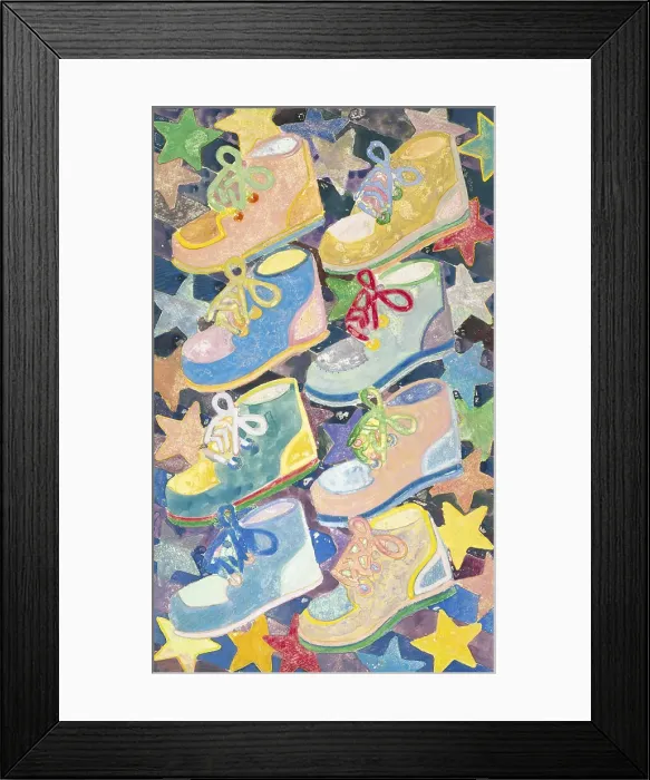 Framed Print : Shoe Series #7 by Whitehouse-Holm Framed Print : Shoe Series #7 by Whitehouse-Holm