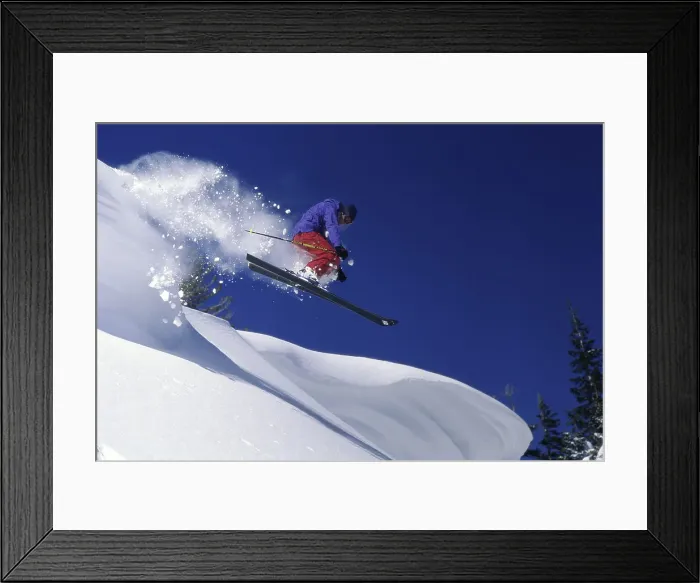 Framed Print : Alpine Meadows, California, USA Framed Print : Alpine Meadows, California, USA