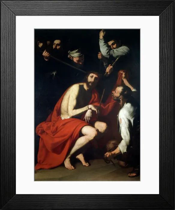 Framed Print : The Mocking of Christ by Ribera