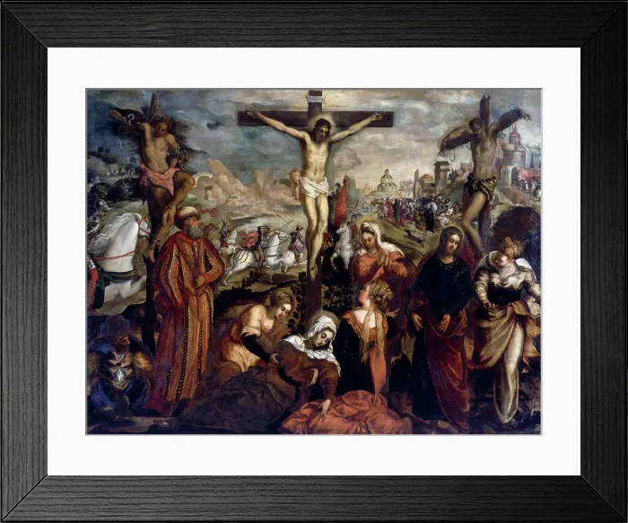Framed Print : The Crucifixion by Tintoretto