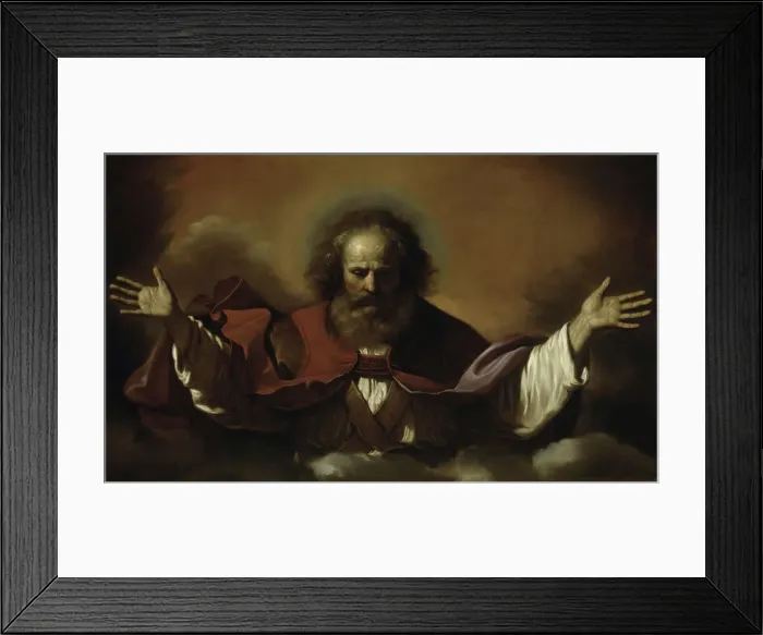 Framed Print : The Eternal Father by Guercino Framed Print : The Eternal Father by Guercino