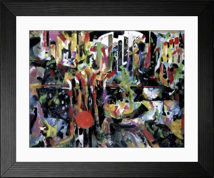 Framed Print : Jazz Messenger IV by Mayers Framed Print : Jazz Messenger IV by Mayers