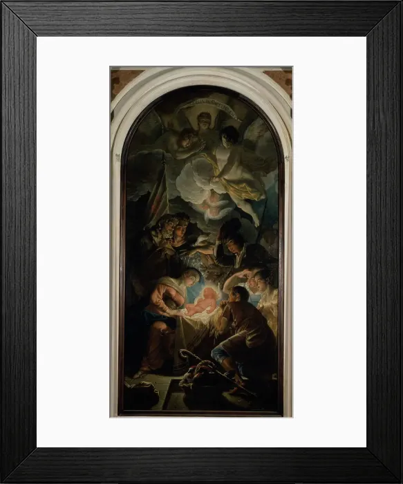 Framed Print : Nativity by Vernansal Framed Print : Nativity by Vernansal