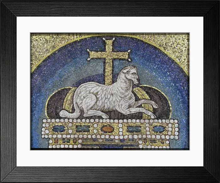Framed Print : Lamb Of God Framed Print : Lamb Of God