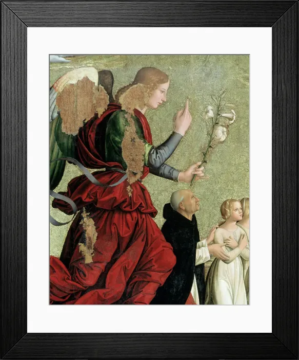 Framed Print : Annunciation with Children and the Cardinal Juan de Tourquemada Framed Print : Annunciation with Children and the Cardinal Juan de Tourquemada
