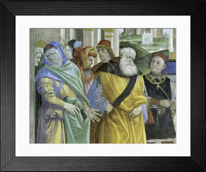 Framed Print : Triumph Of St. Thomas (Detail) by Lippi Framed Print : Triumph Of St. Thomas (Detail) by Lippi