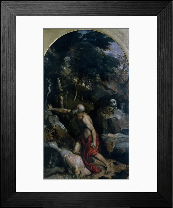 Framed Print : Saint Jerome by Titian Framed Print : Saint Jerome by Titian